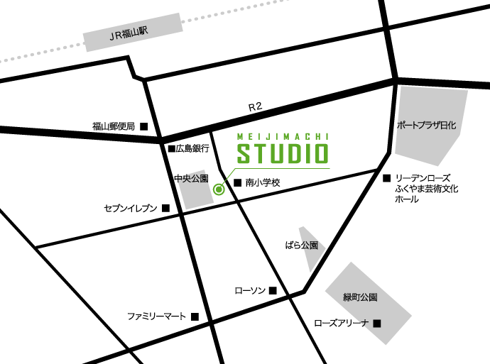 MEIJIMACHI-STUDIOのマップ
